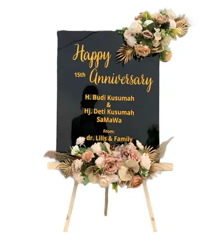 Papan Bunga Akrilik Poyowa Besar Satu